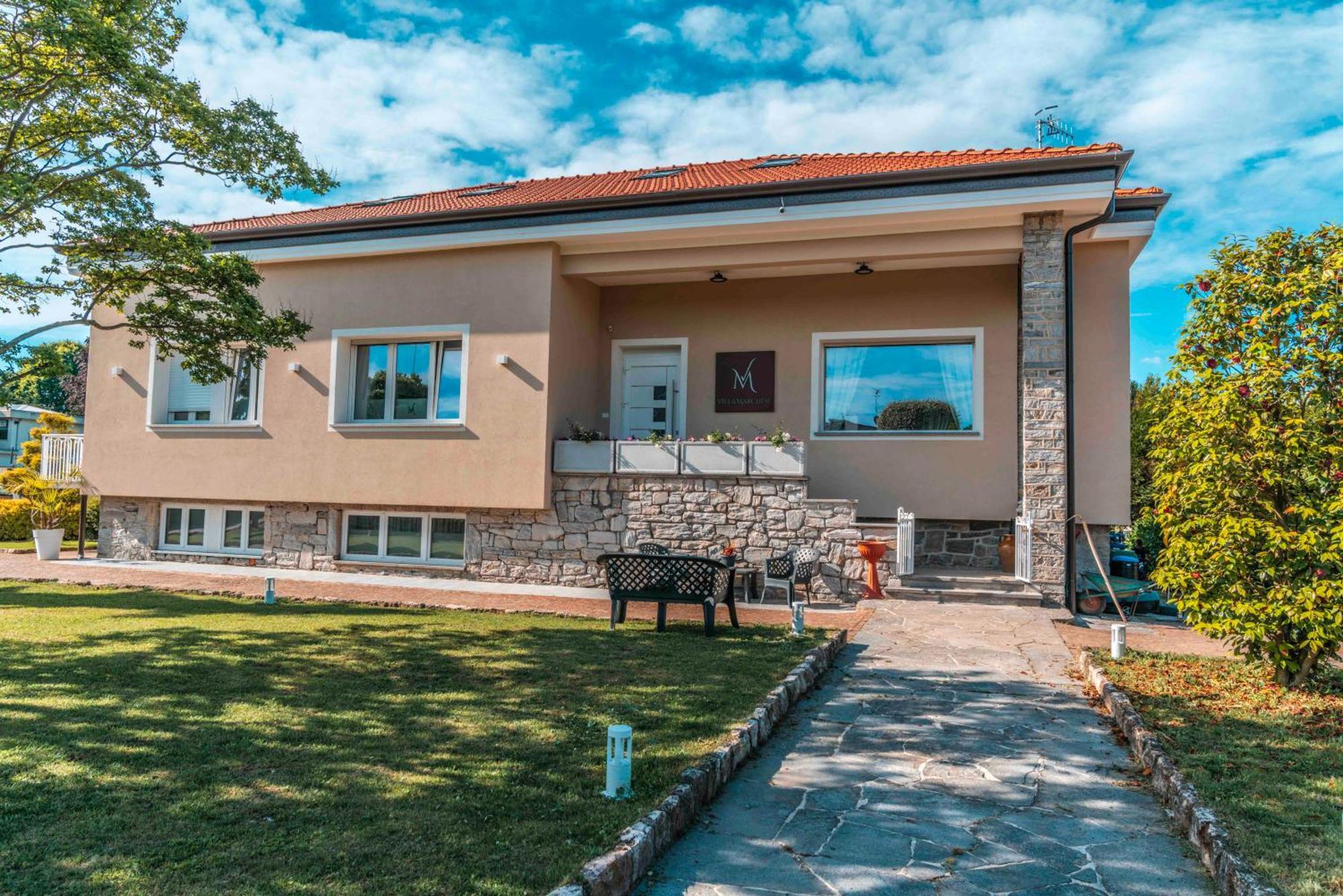Villa Marchese Lake Maggiore Somma Lombardo Kültér fotó